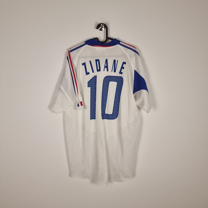 Trikot - Frankreich - Zinedine Zidane - 2004 - L - Auswärts