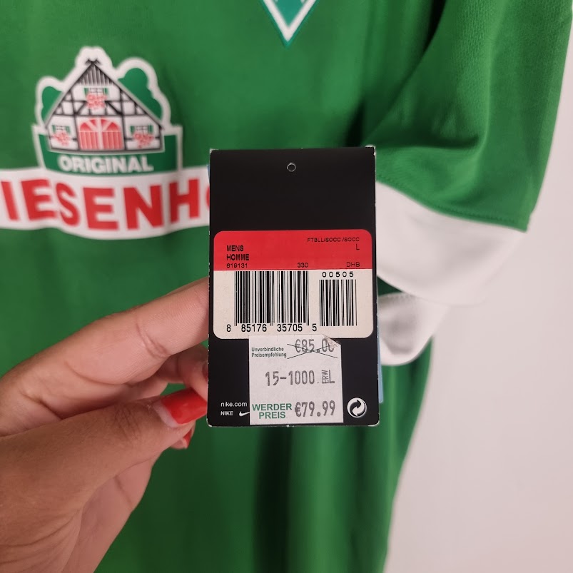 Trikot - SV Werder Bremen - Ludovic Obraniak - 2013/2014 - L - Heim - Neu