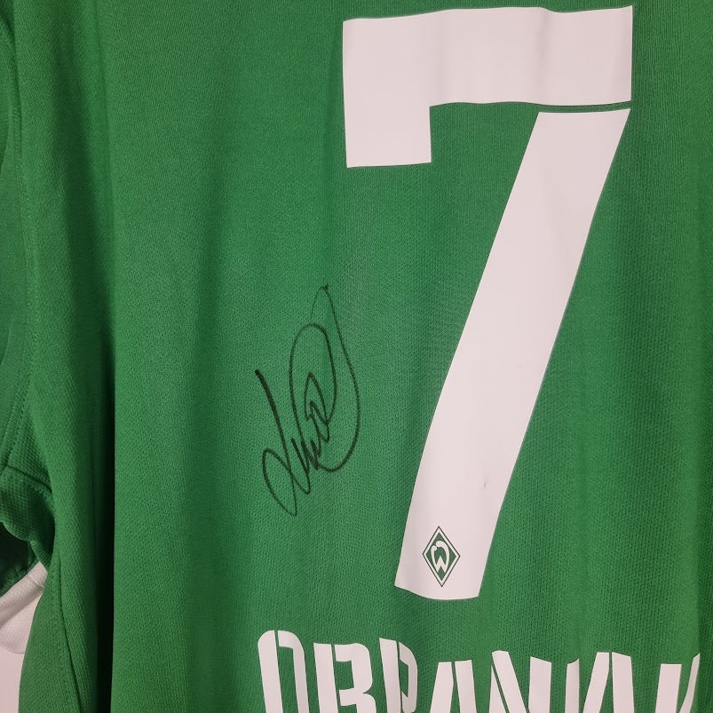 Trikot - SV Werder Bremen - Ludovic Obraniak - 2013/2014 - L - Heim - Neu