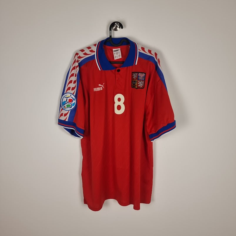 Trikot - Tschechien - Karel Poborský - 1996/1997 - XL - Heim