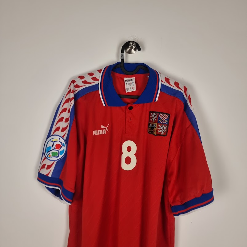 Trikot - Tschechien - Karel Poborský - 1996/1997 - XL - Heim