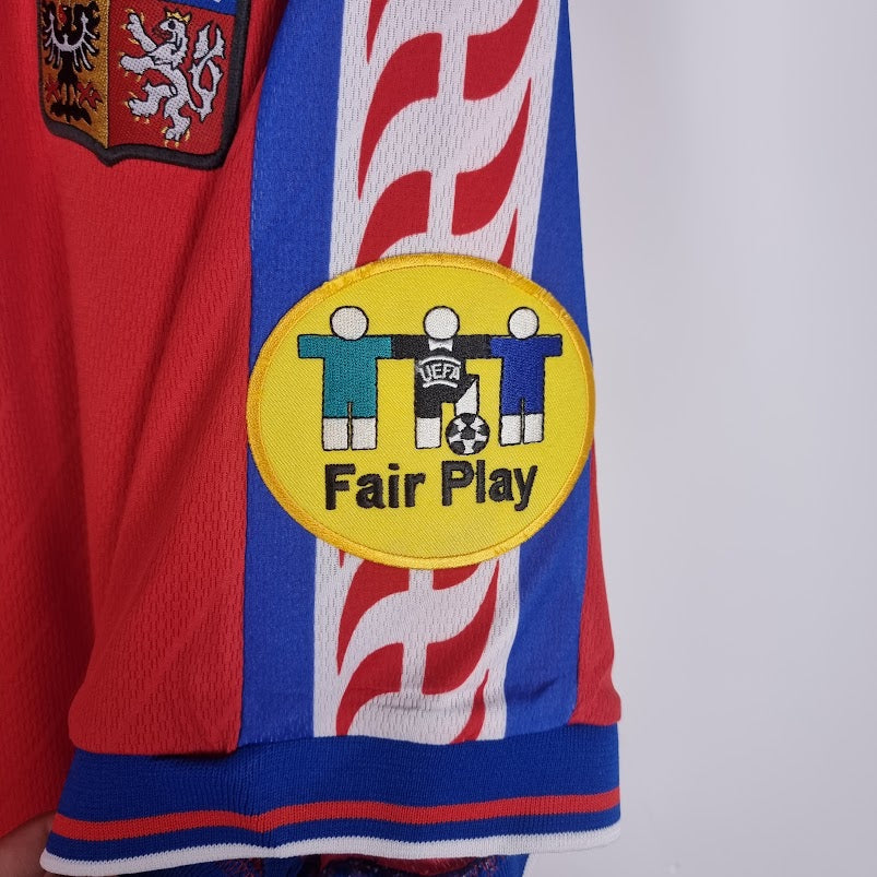 Trikot - Tschechien - Karel Poborský - 1996/1997 - XL - Heim