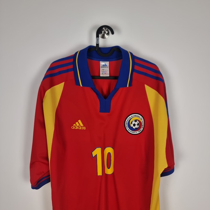 Trikot - Rumänien - Gheorghe Hagi - 2000/2001 - XL - Auswärts