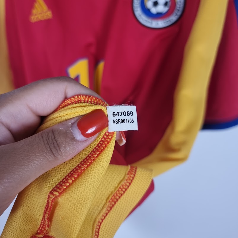 Trikot - Rumänien - Gheorghe Hagi - 2000/2001 - XL - Auswärts