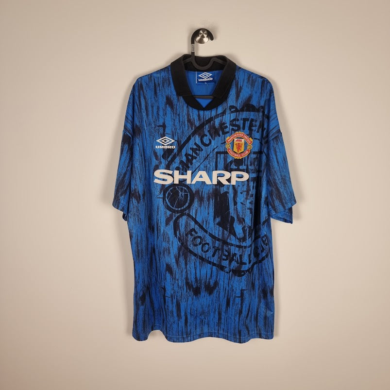Trikot - Manchester United - 1992/1993 - XL - Auswärts