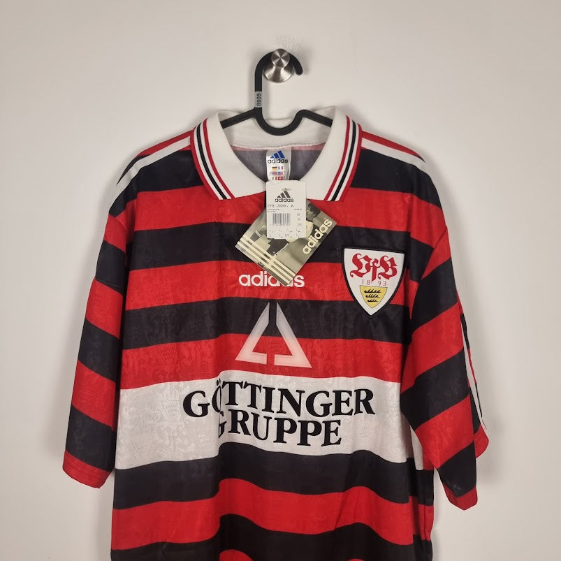 Trikot - VfB Stuttgart - Krasimir Balakov - 1997/1998 - L - Auswärts - Neu