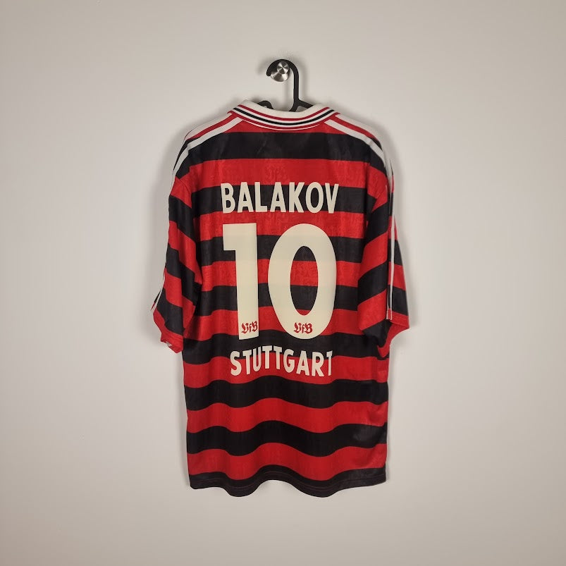 Trikot - VfB Stuttgart - Krasimir Balakov - 1997/1998 - L - Auswärts - Neu