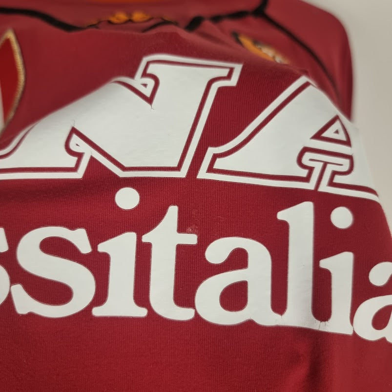 Trikot - AS Roma - Vincenzo Montella - 2001/2002 - L - Heim