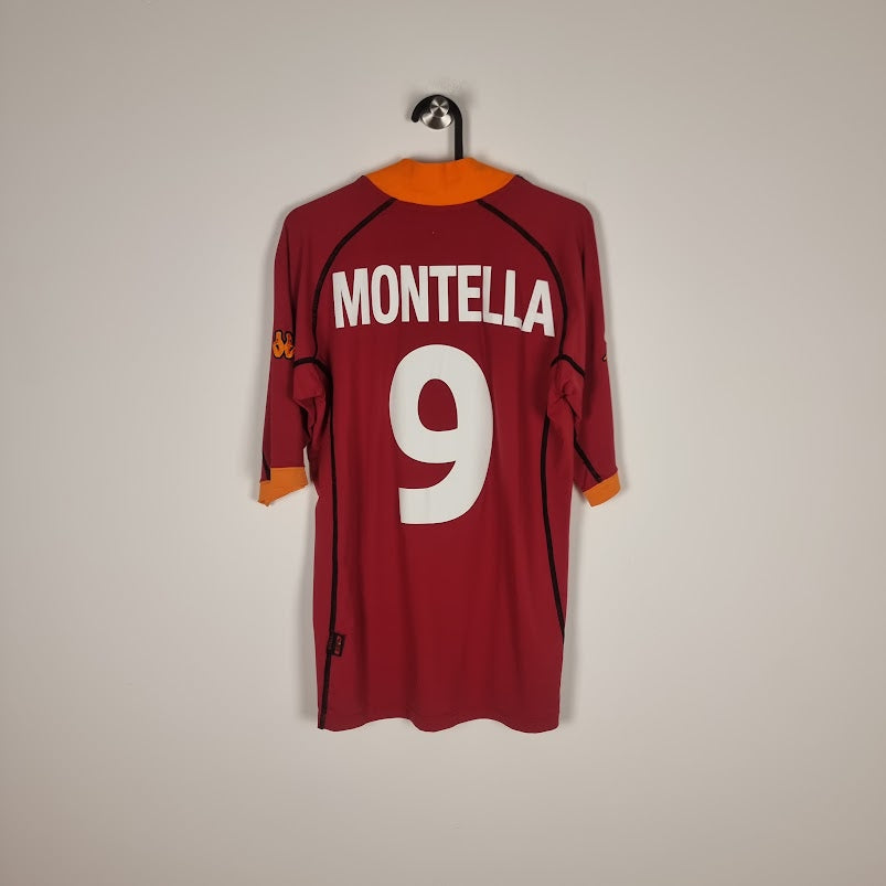 Trikot - AS Roma - Vincenzo Montella - 2001/2002 - L - Heim