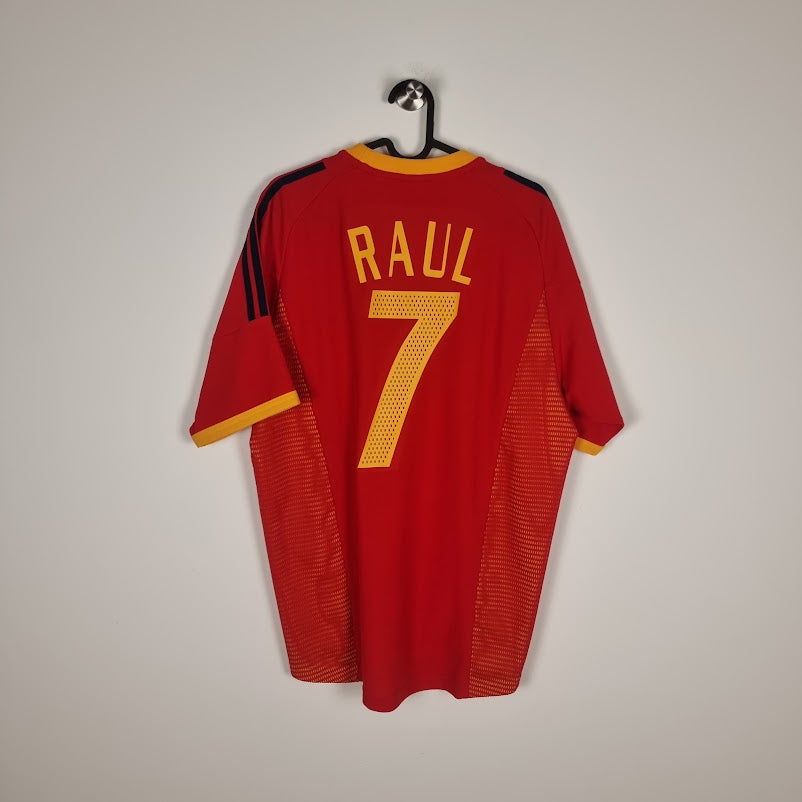 Trikot - Spanien - Raúl - 2002 - M - Heim