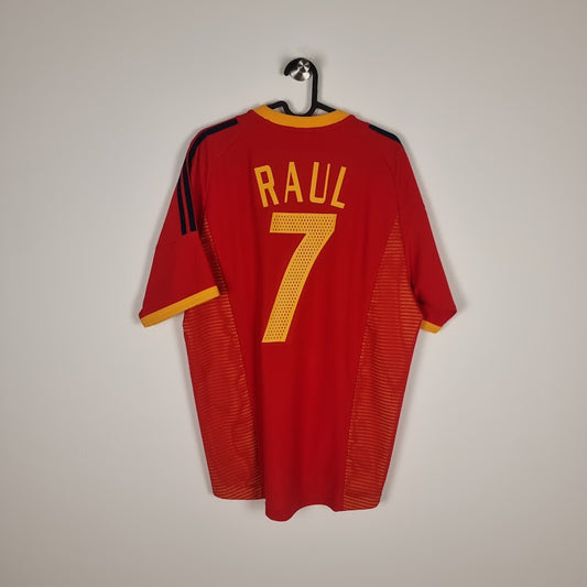 Trikot - Spanien - Raúl - 2002 - M - Heim