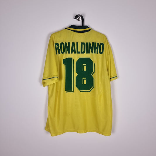Trikot - Brasilien - Ronaldinho - 1994 - L - Heim
