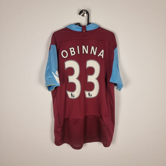 Trikot - West Ham United - Victor Obinna - 2010/2011 - XL - Heim