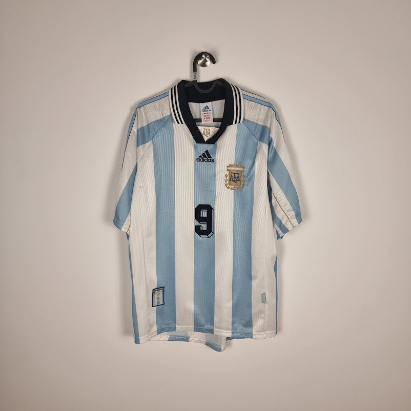 Trikot - Argentinien - Gabriel Batistuta - 1998/1999 - M - Heim