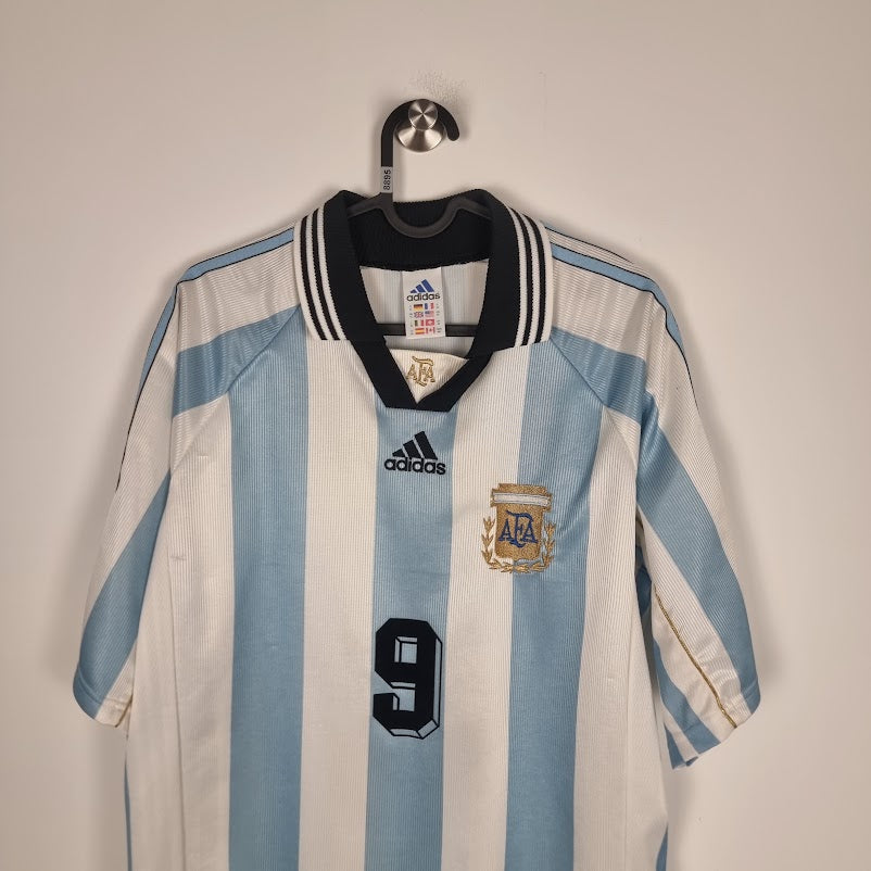 Trikot - Argentinien - Gabriel Batistuta - 1998/1999 - M - Heim