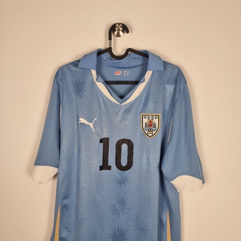 Trikot - Argentinien - Diego Forlán - 2010 - L - Heim
