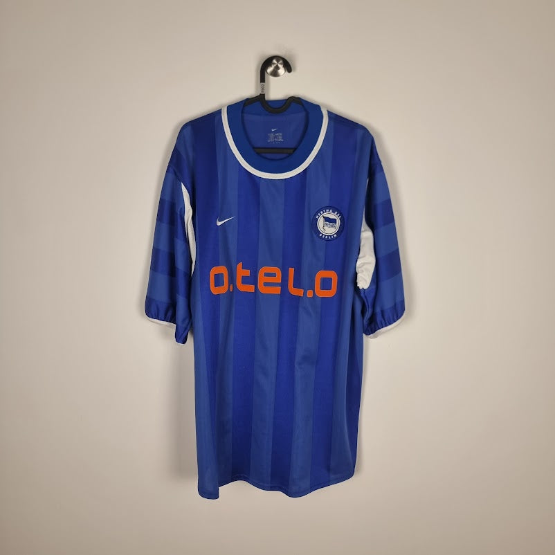 Trikot - Hertha BSC - Eyjólfur Sverrisson - 2000/2001 - XL - Auswärts