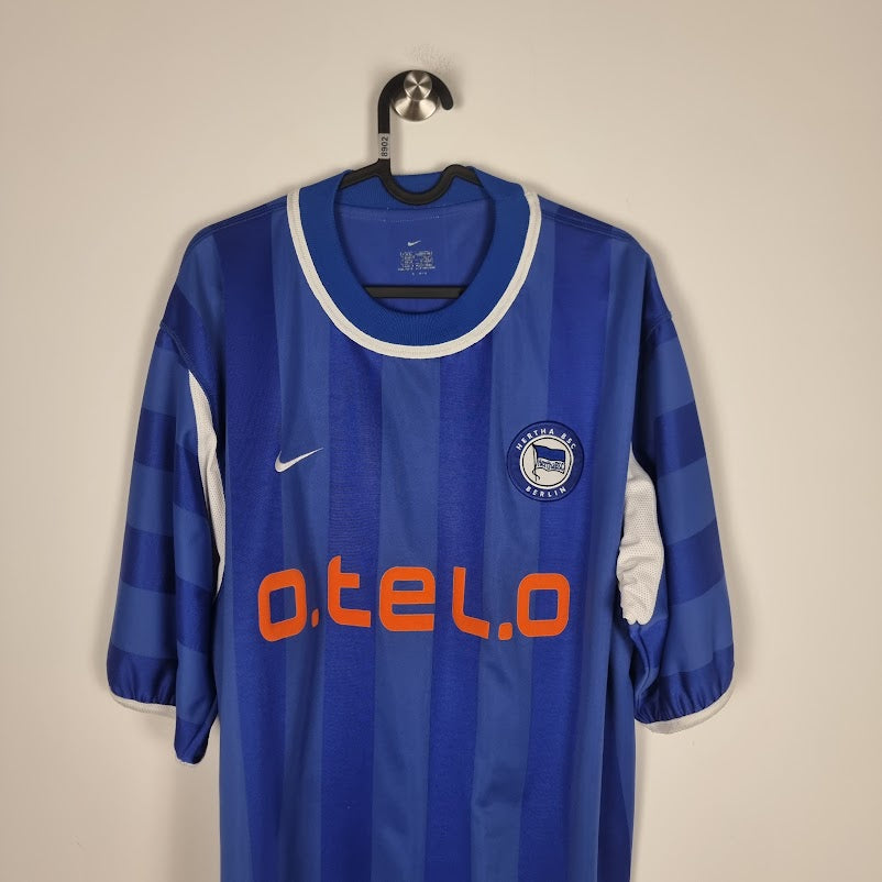 Trikot - Hertha BSC - Eyjólfur Sverrisson - 2000/2001 - XL - Auswärts
