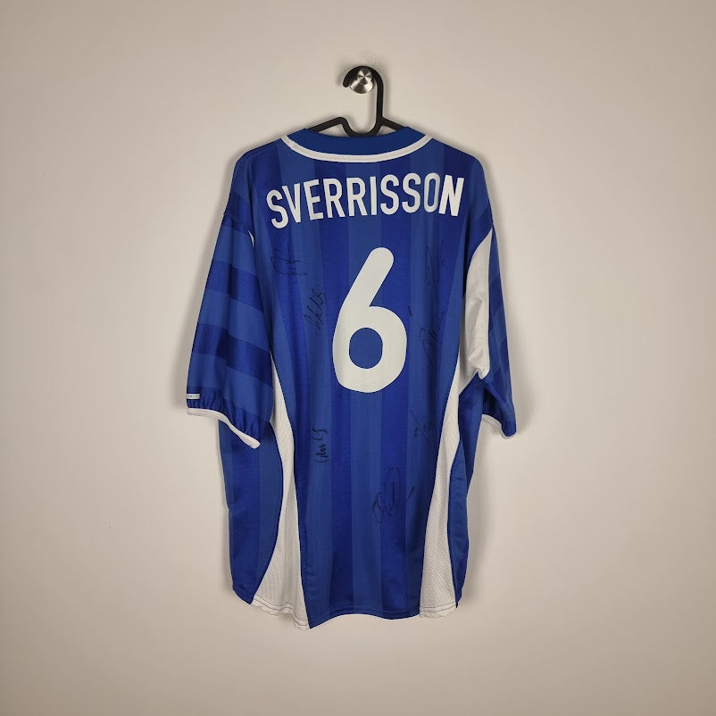Trikot - Hertha BSC - Eyjólfur Sverrisson - 2000/2001 - XL - Auswärts
