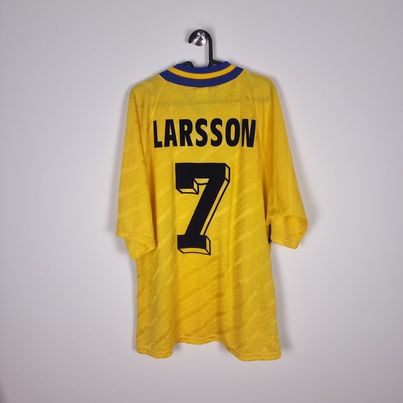 Trikot - Schweden - Henrik Larsson - 1994/1995 - XL - Heim