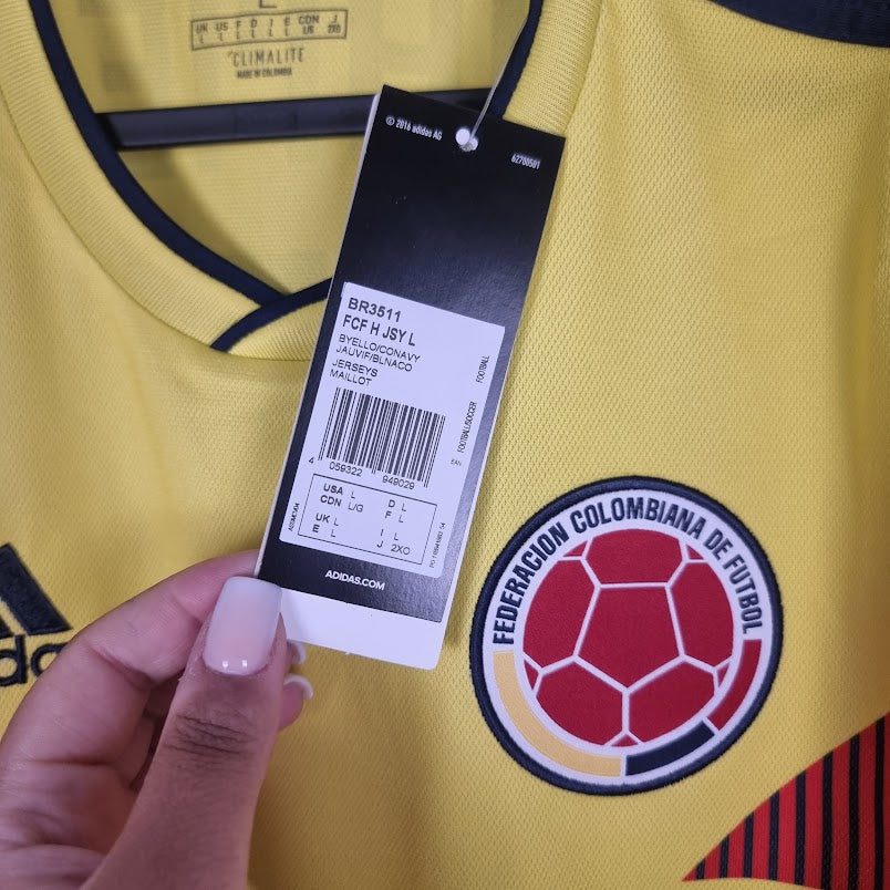 Trikot - Kolumbien - James Rodríguez - 2018/2019 - L - Heim