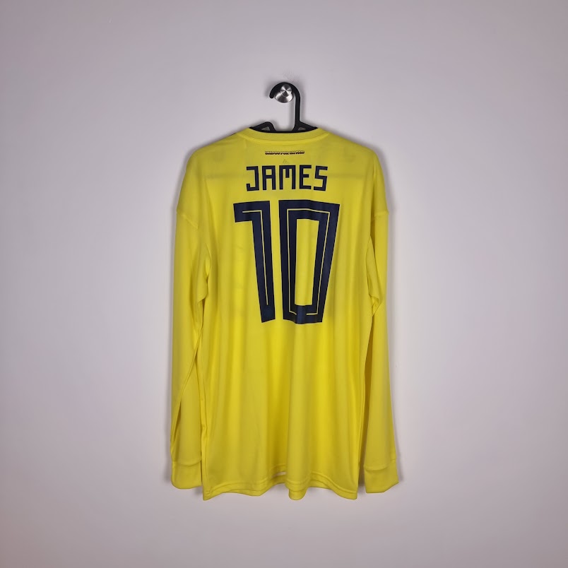 Trikot - Kolumbien - James Rodríguez - 2018/2019 - L - Heim