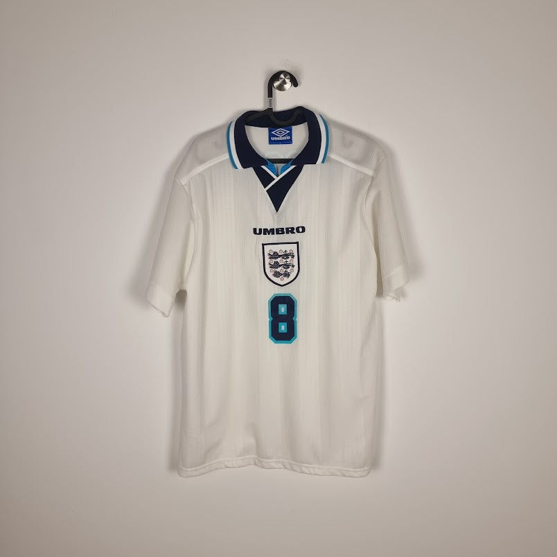 Trikot - England - Paul Gascoigne - 1996 - L - Heim