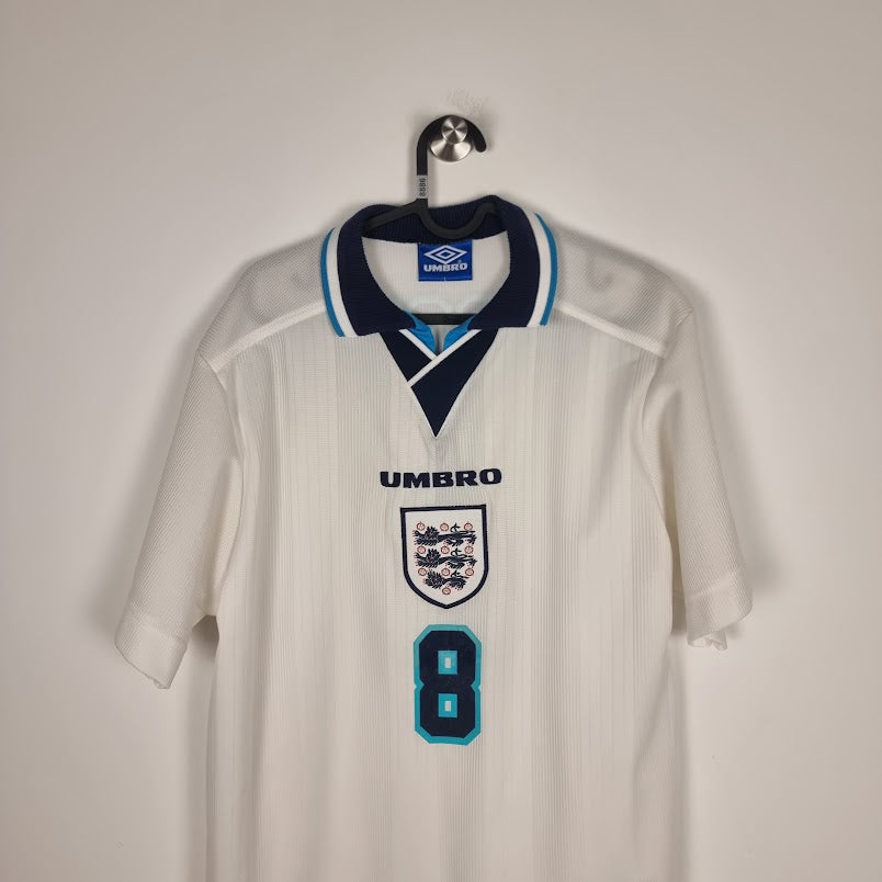 Trikot - England - Paul Gascoigne - 1996 - L - Heim