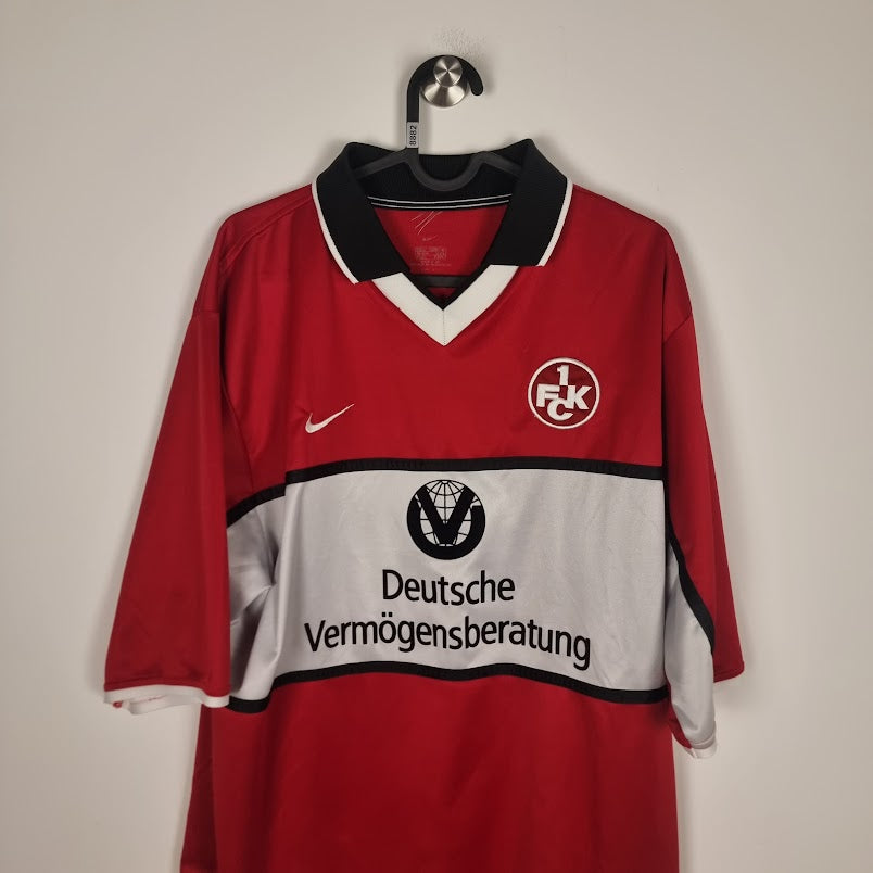 Trikot - 1. FC Kaiserslautern - Youri Djorkaeff - 1999/2000 - L - Heim