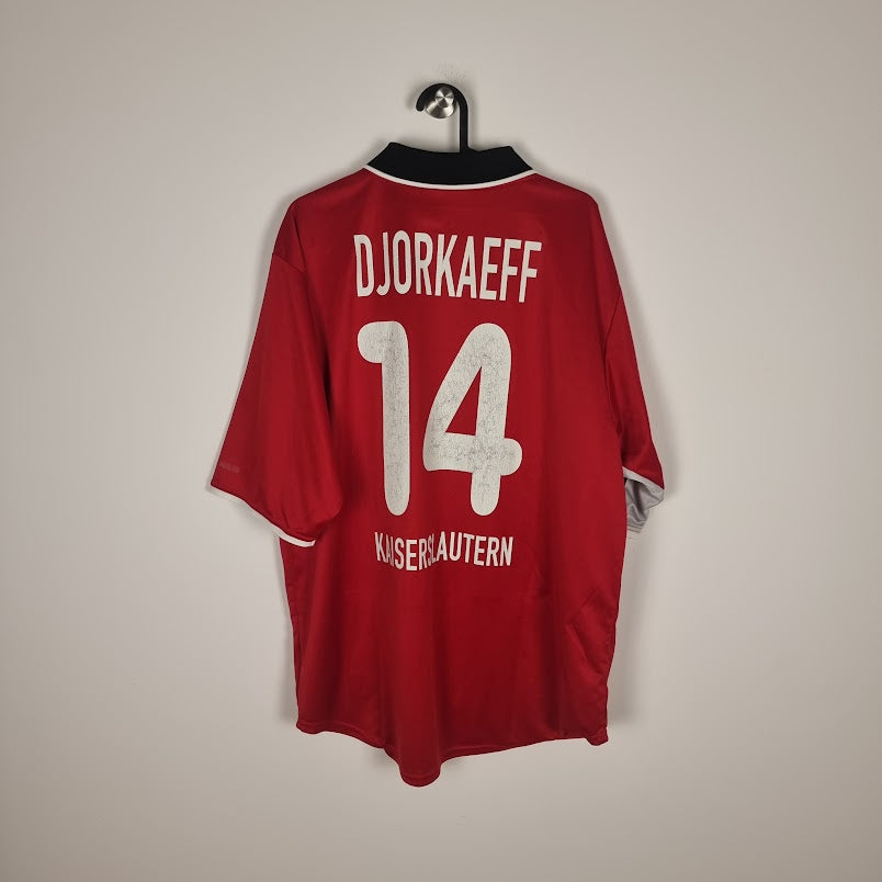 Trikot - 1. FC Kaiserslautern - Youri Djorkaeff - 1999/2000 - L - Heim