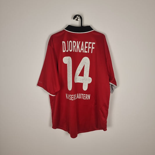 Trikot - 1. FC Kaiserslautern - Youri Djorkaeff - 1999/2000 - L - Heim