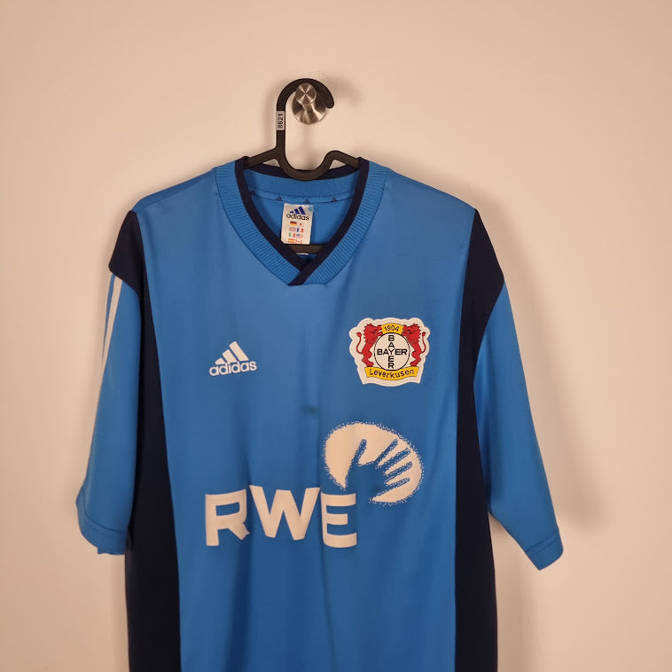 Trikot - Bayer 04 Leverkusen - Oliver Neuville - 2002/2003 - L - Auswärts