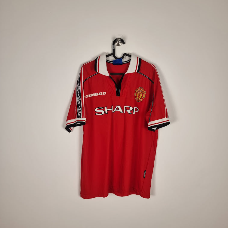 Trikot - Manchester United - Mikaël Silvestre - 1998/1999 - L - Heim
