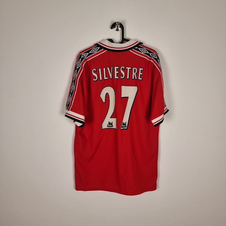 Trikot - Manchester United - Mikaël Silvestre - 1998/1999 - L - Heim