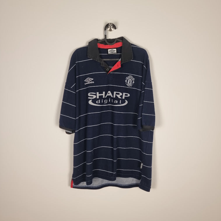 Trikot - Manchester United - David Beckham - 1999/2000 - XL - Auswärts