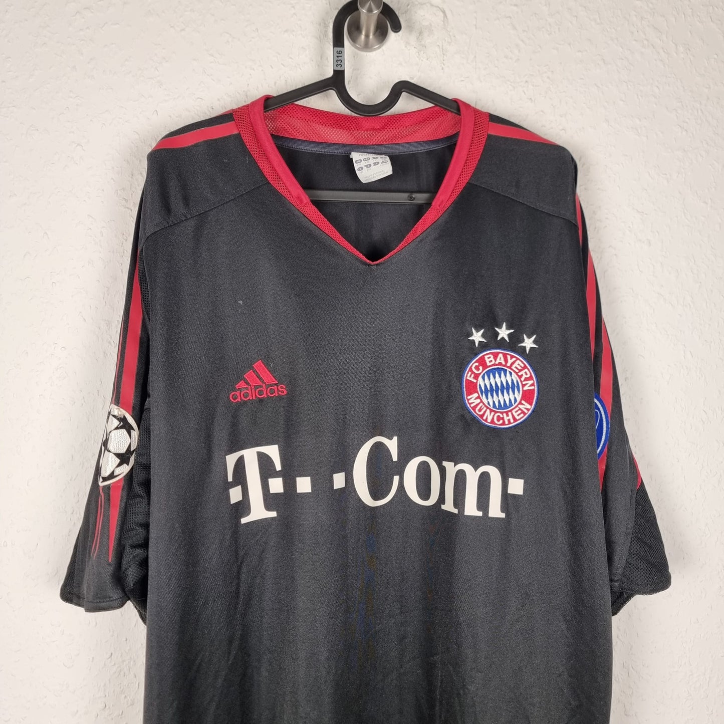 Trikot - FC Bayern München - Claudio Pizarro - 2004/2005 - XXL - Drittes