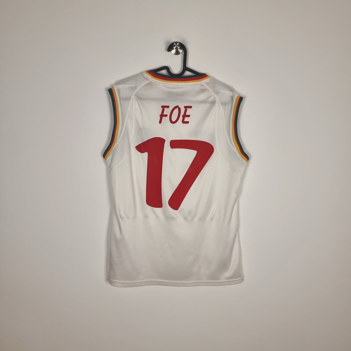 Jersey - Cameroon - Marc-Vivien Foé - 2002 - L - Away