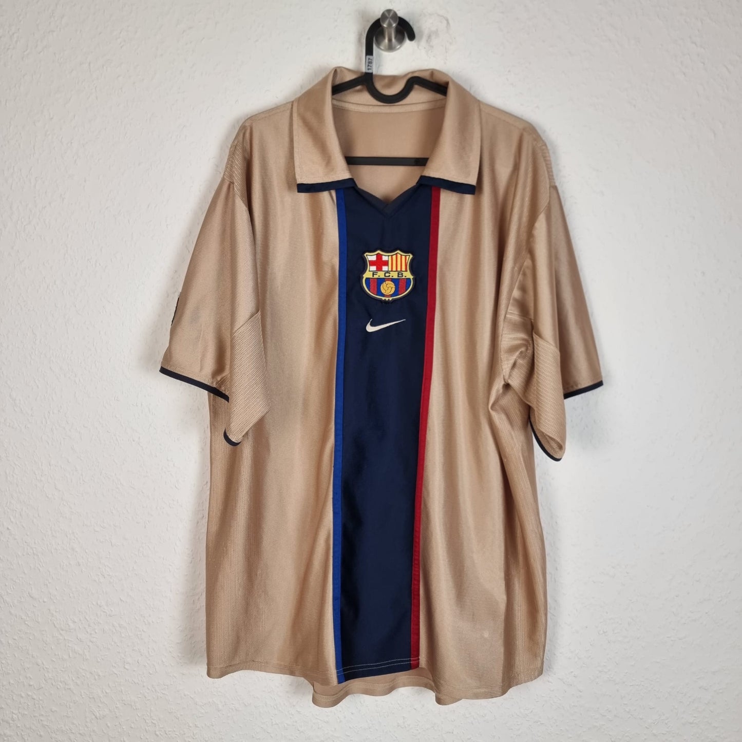Trikot mit Hose - FC Barcelona - 2001/2002 - XL - Auswärts