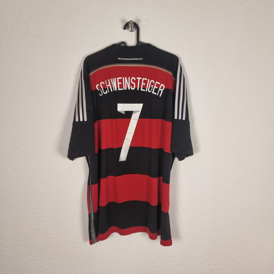 Trikot - Deutschland - Bastian Schweinsteiger - 2014 - XXL - Auswärts