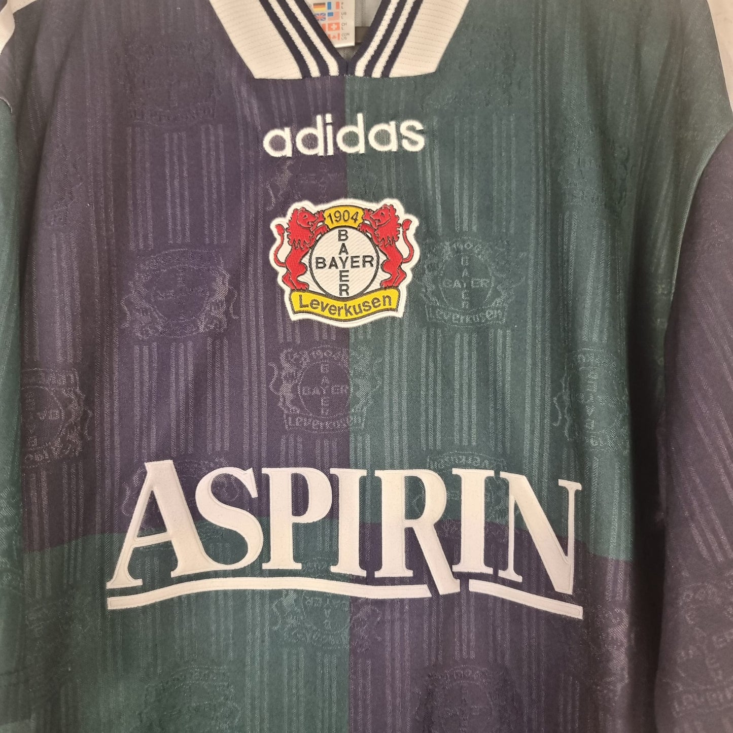 Trikot - Bayer 04 Leverkusen - 1997/1998 - L - Auswärts