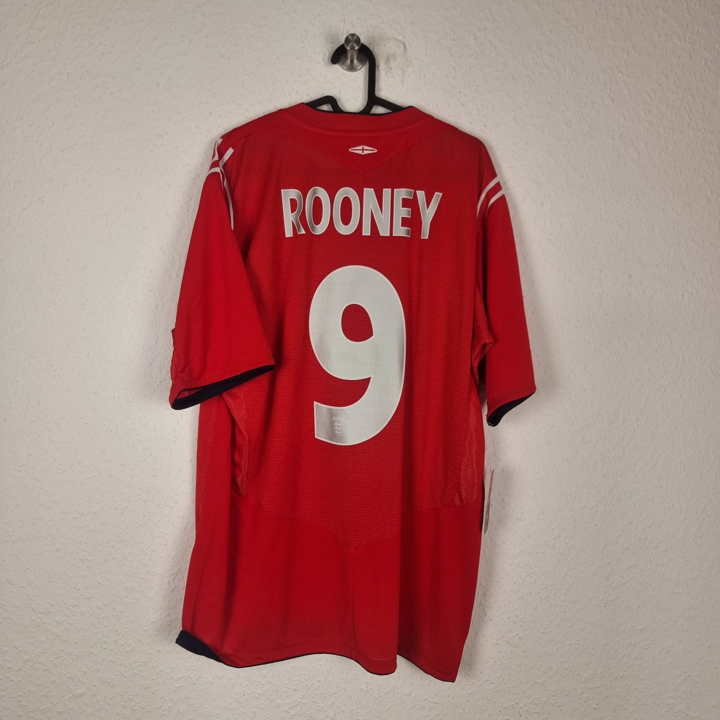 Trikot - England - Wayne Rooney - 2004 - XL - NEU - Auswärts