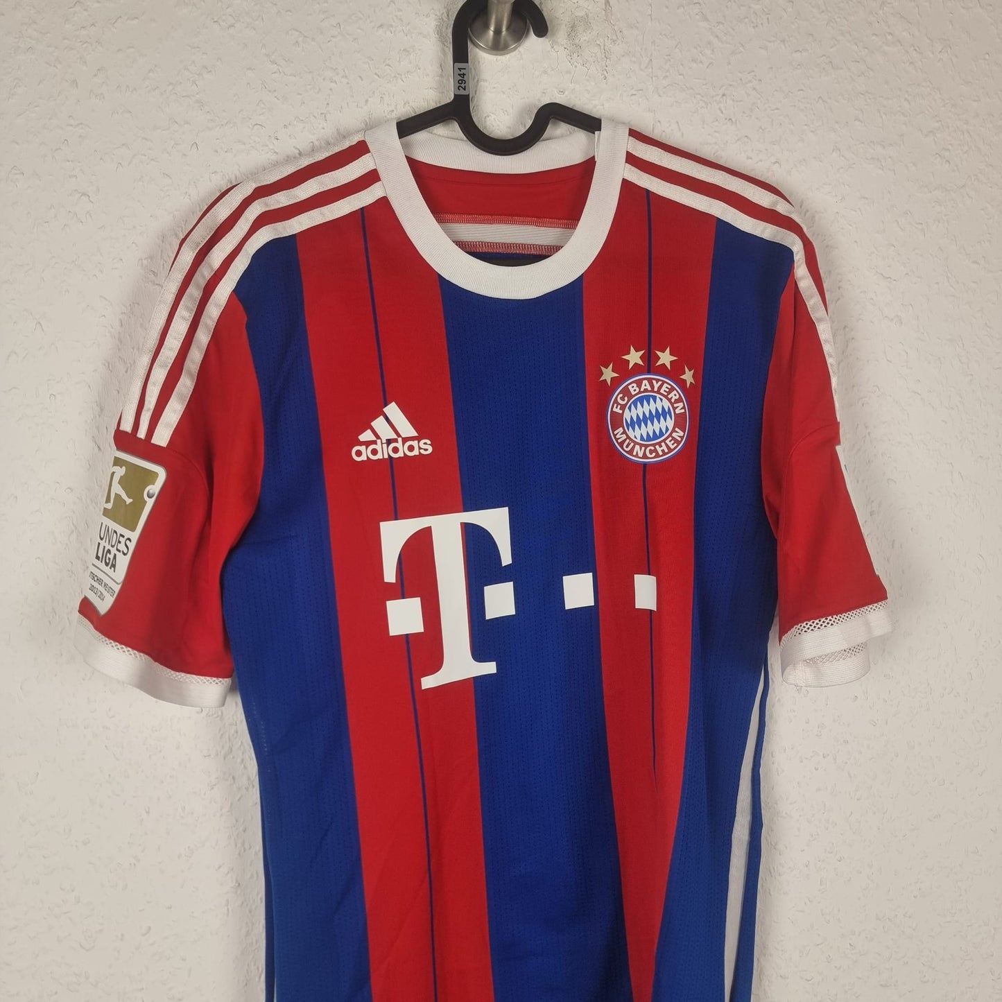 Jersey - FC Bayern München - Juan Bernat - 2014/2015 - Size 6 - Home - Player Issue