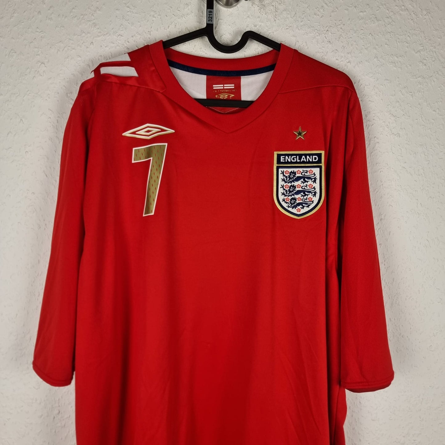 Trikot - England - David Beckham - 2006 - 3XL - Auswärts