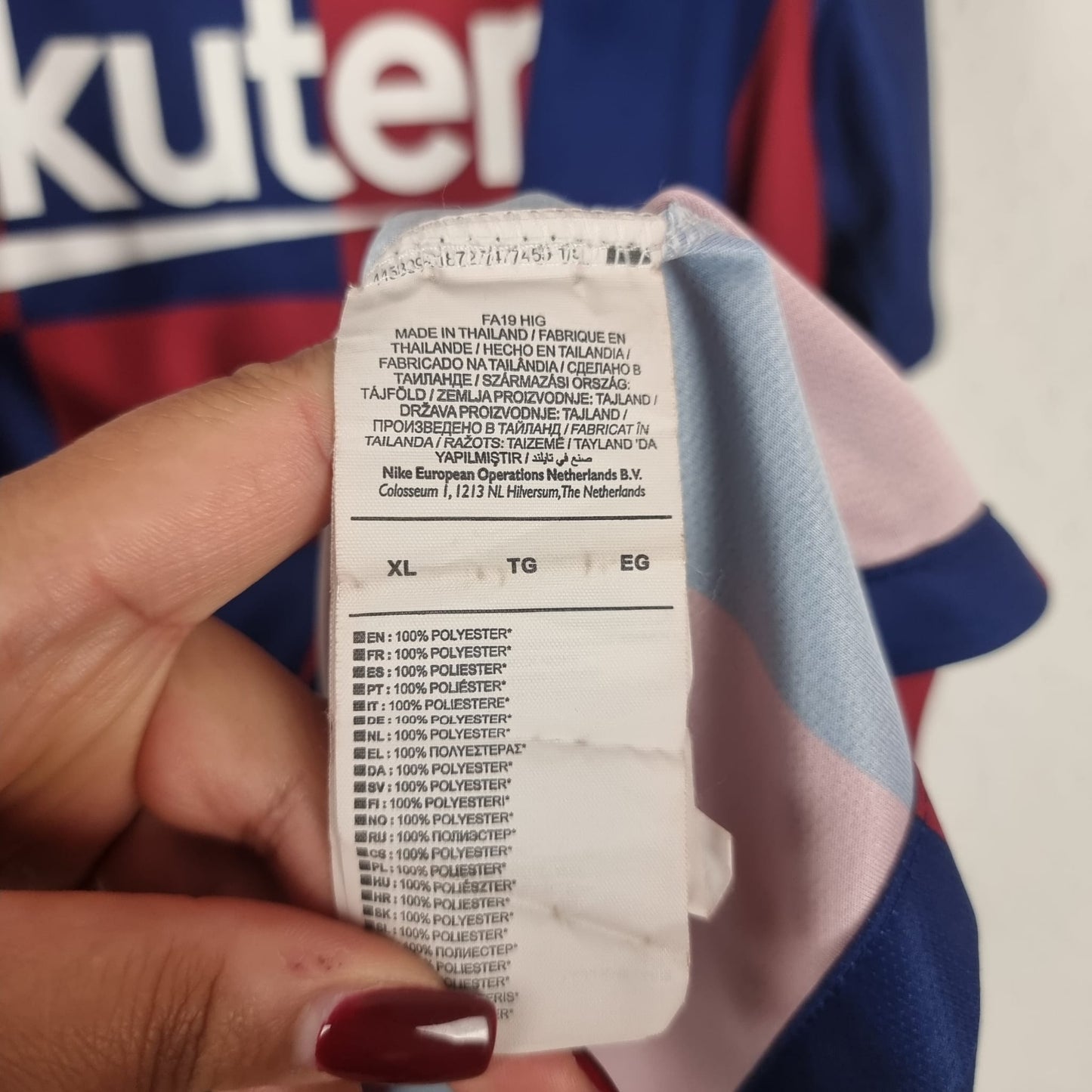 Trikot - FC Barcelona - Antoine Griezmann - 2019/2020 - XL - Heim