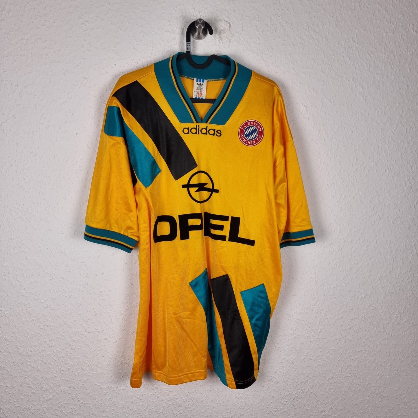 Trikot - FC Bayern München - Thomas Strunz - 1994/1995 - L - Auswärts - Player Issue