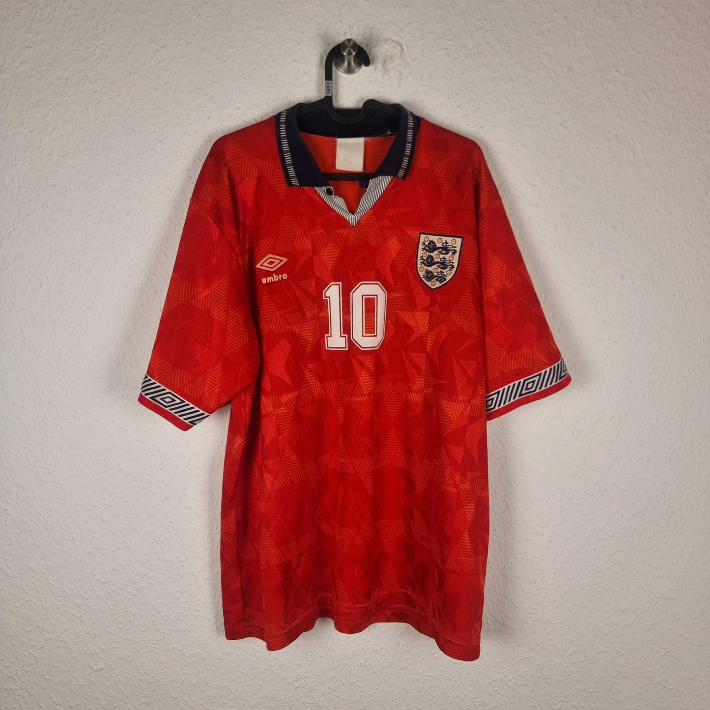 Jersey - England - Gary Lineker - 1990 - XL - Away