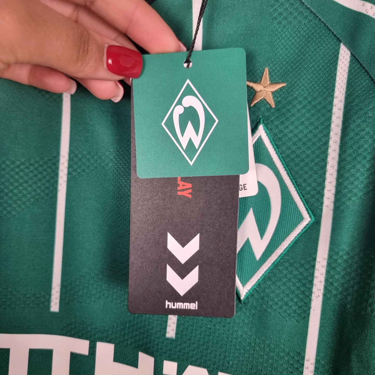 Trikot - SV Werder Bremen - Jens Stage - 2023/2024 - L - Heim - Neu