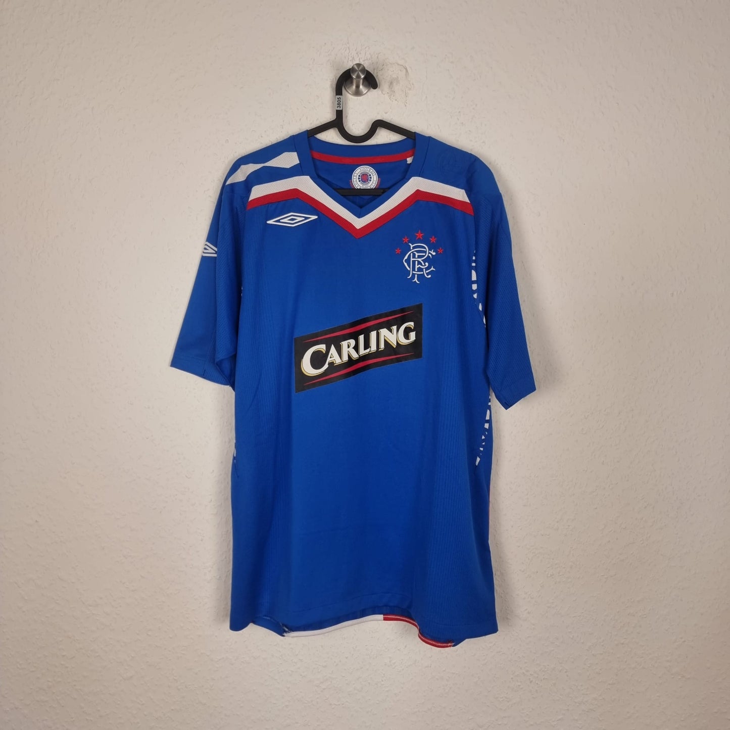 Trikot - Daniel Cousin - Rangers FC - 2007/2008 - L - Heim