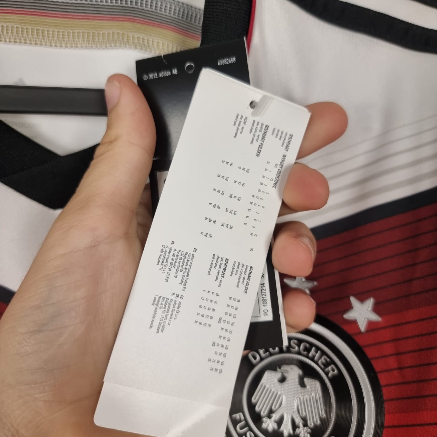 Trikot - Deutschland - 2014 - M - Neu - Heim