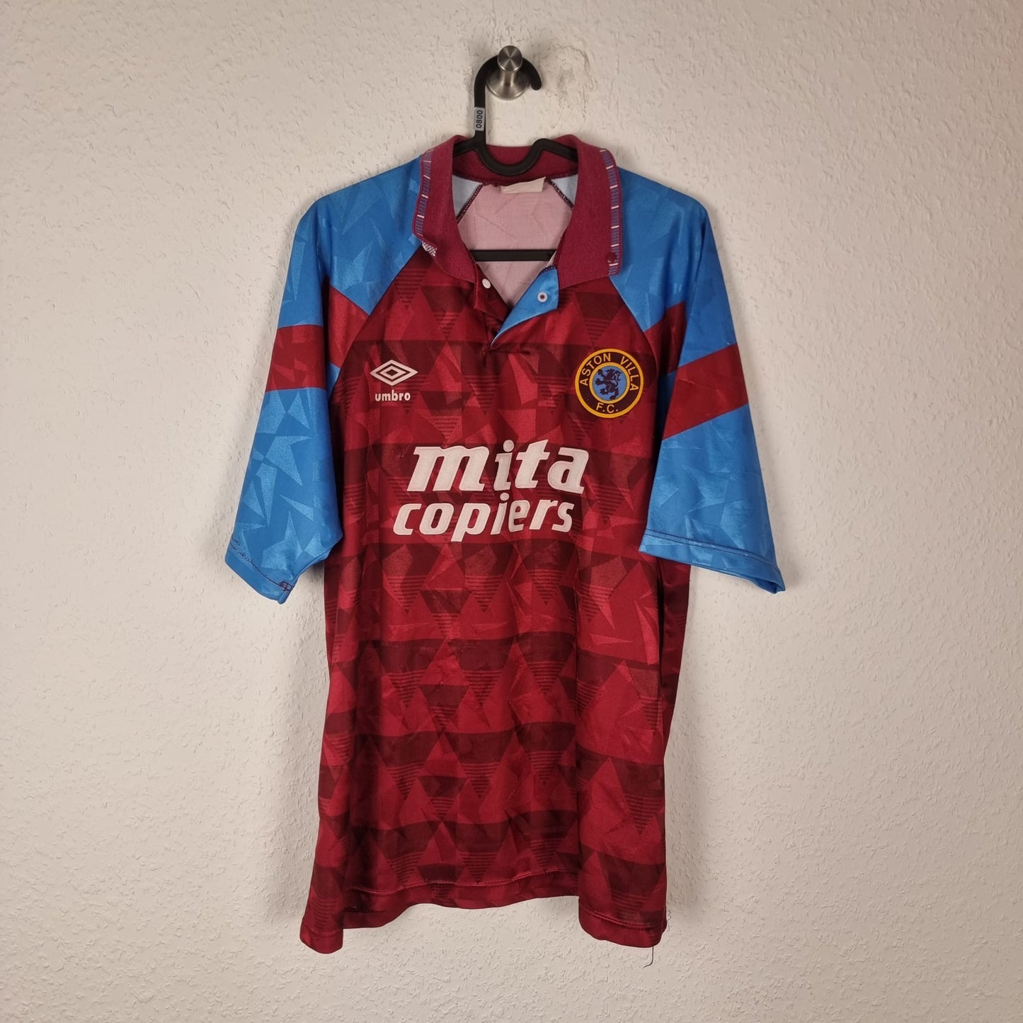 Trikot - Aston Villa - L - 1990/1991 - Heim
